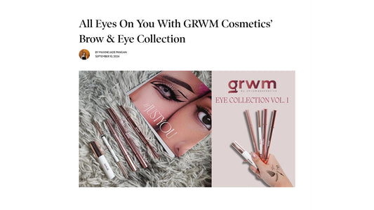 All Eyes On You With GRWM Cosmetics’ Brow & Eye Collection