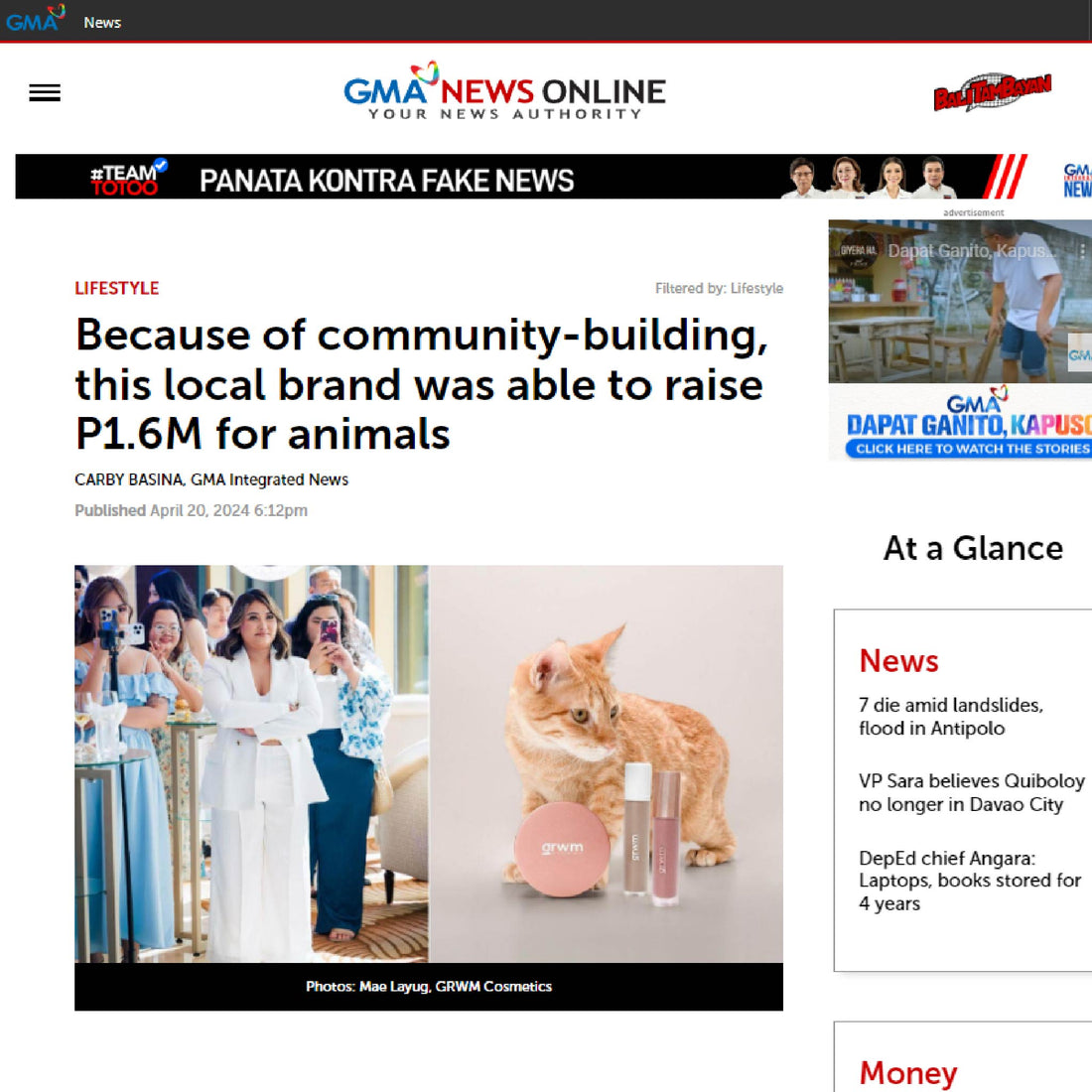 Because of community-building, this local brand was able to raise P1.6M for animals