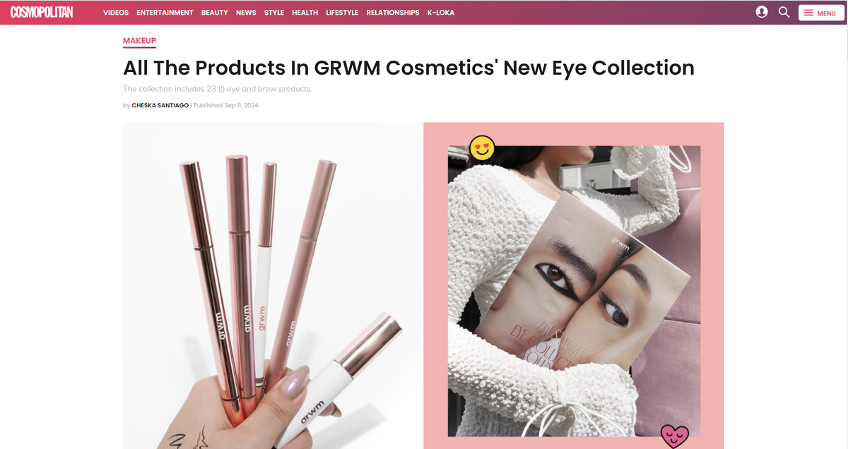 All The Products In GRWM Cosmetics' New Eye Collection