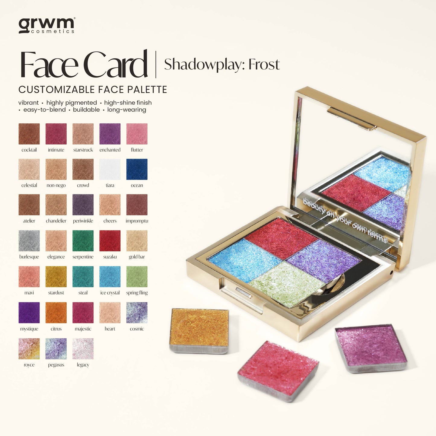 Face Card Shadowplay - Frost [CASE NOT INCLUDED]