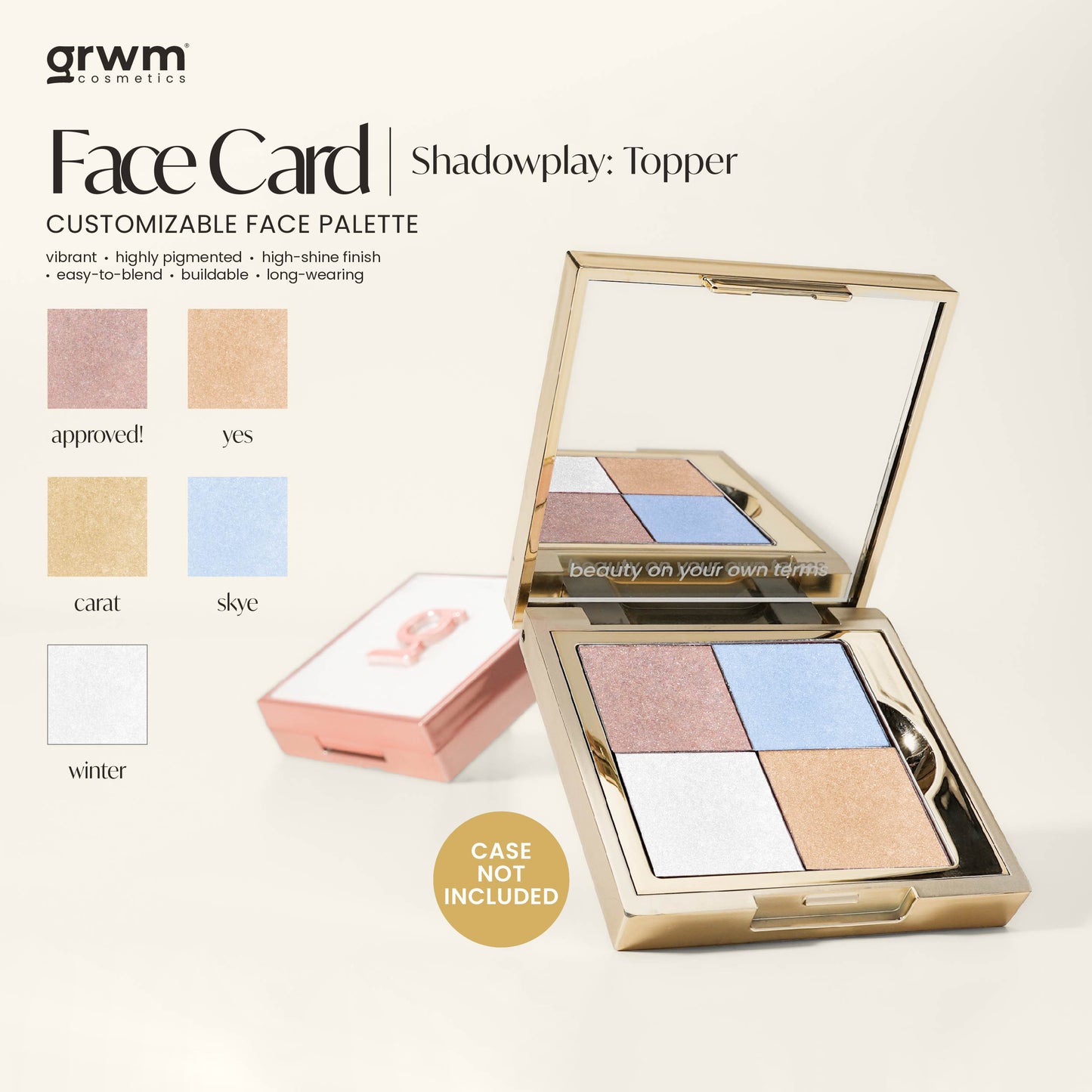 Face Card Shadowplay - Topper [CASE NOT INCLUDED]