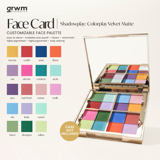 Face Card Shadowplay - Colorplay Velvet Matte [CASE NOT INCLUDED]