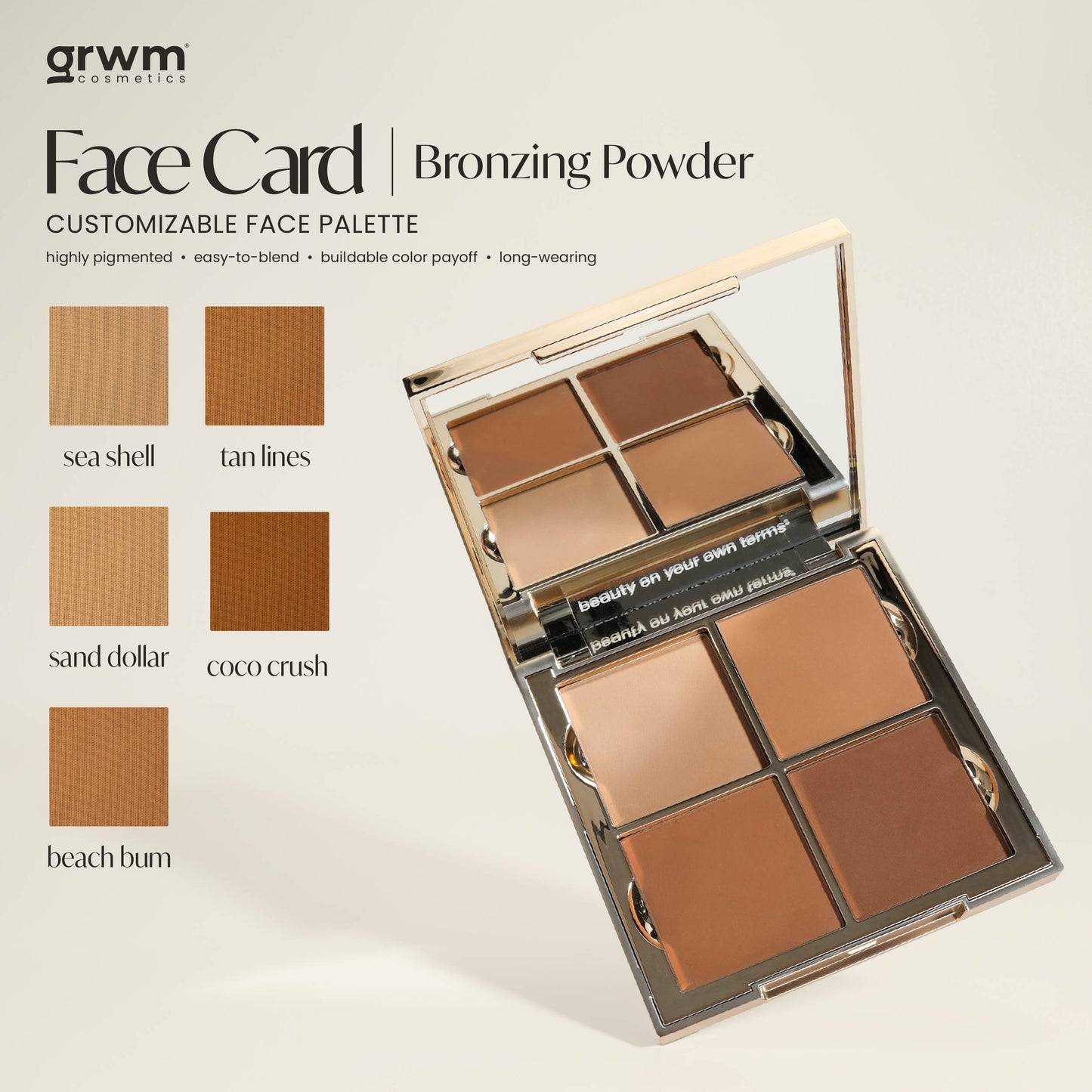 Face Card Bronzing Powder [CASE NOT INCLUDED]