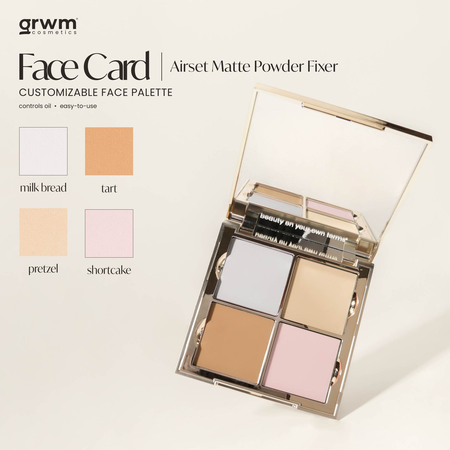 Face Card Airset Matte Powder Fixer [CASE NOT INCLUDED]