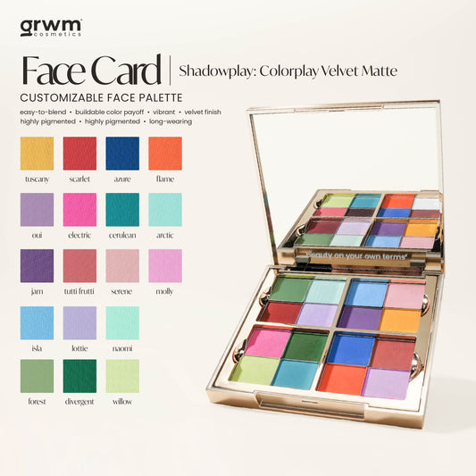 Face Card Shadowplay - Colorplay Velvet Matte [CASE NOT INCLUDED]