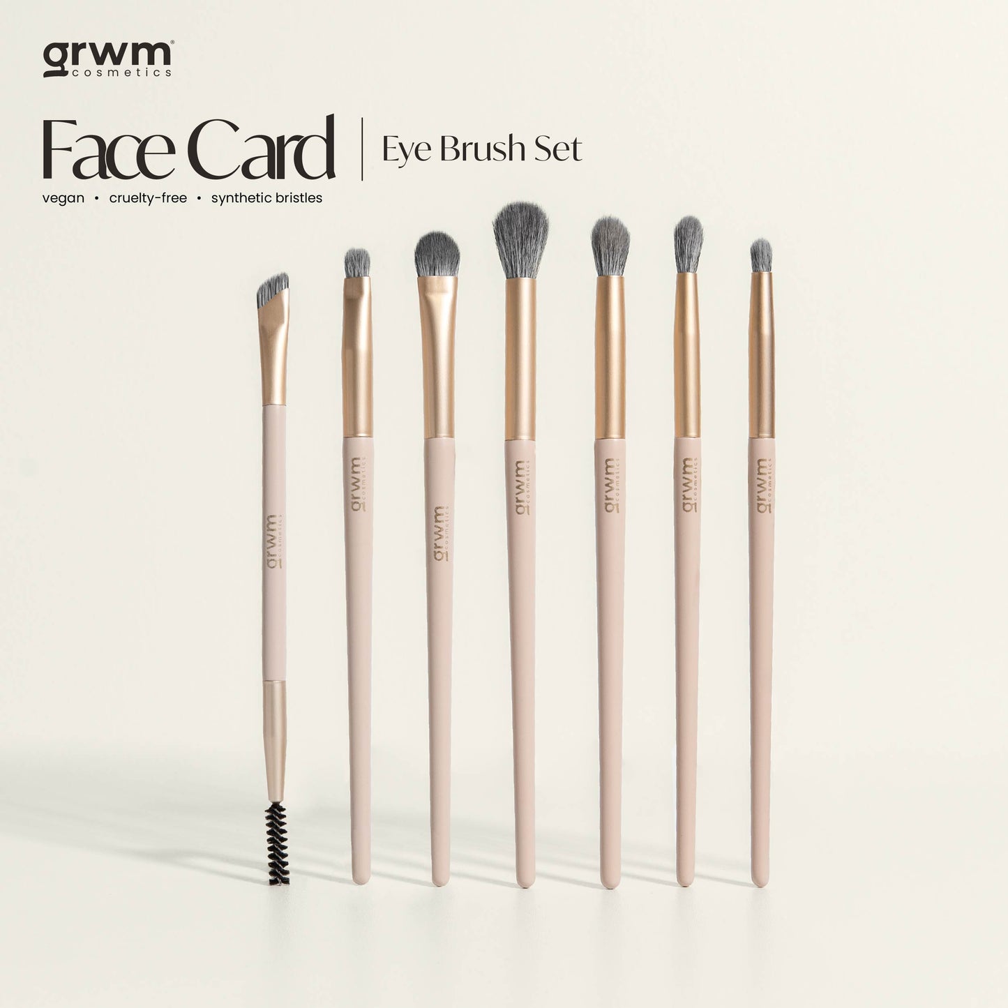 Face Card Eye Brush Set