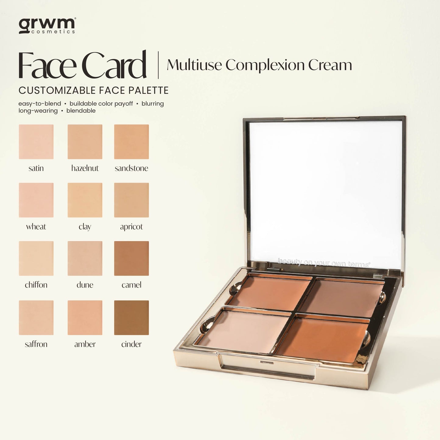 Face Card Multiuse Complexion Cream [CASE NOT INCLUDED]