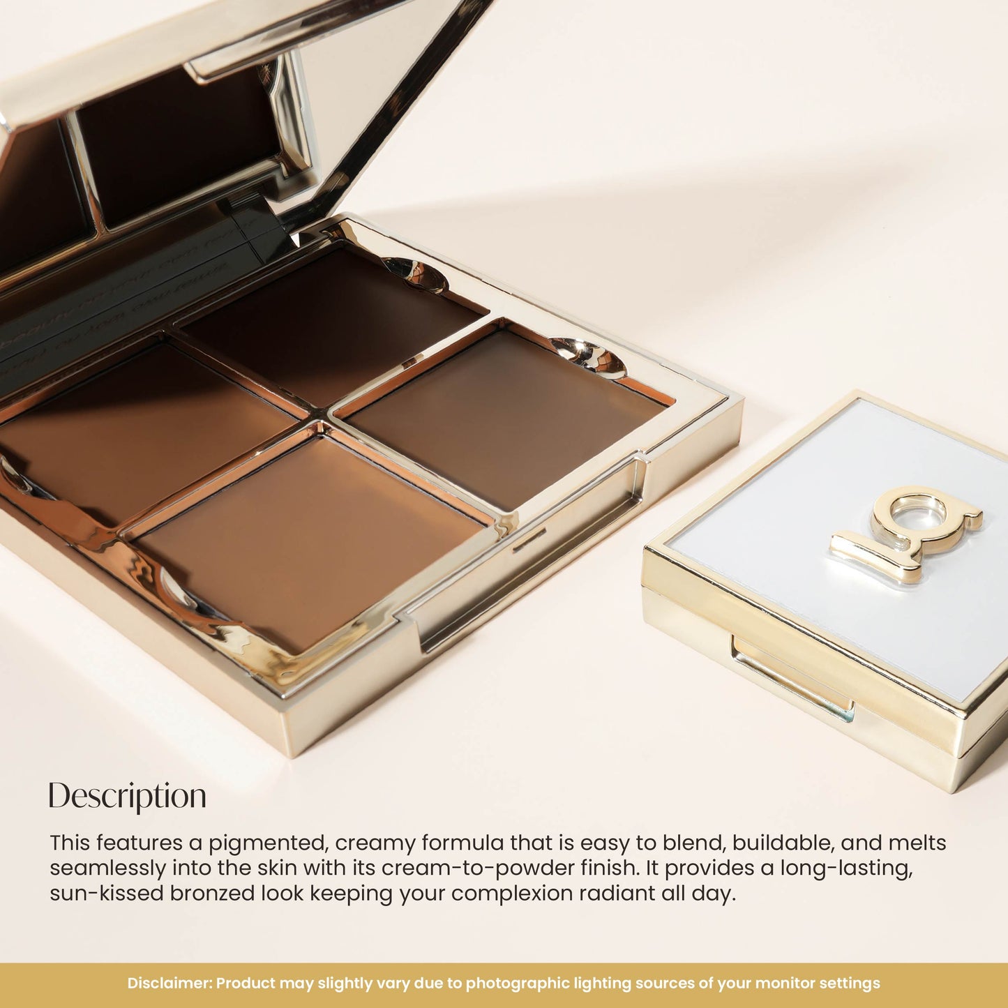 Face Card Golden Hour Cream Bronzer [CASE NOT INCLUDED]