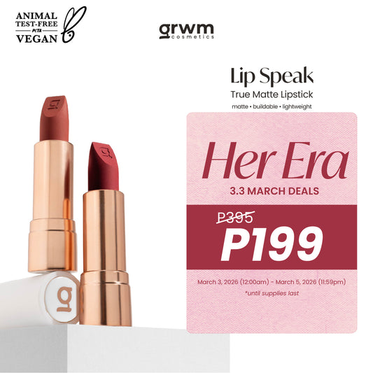 GRWM Cosmetics Lip Speak - True Matte Lipstick