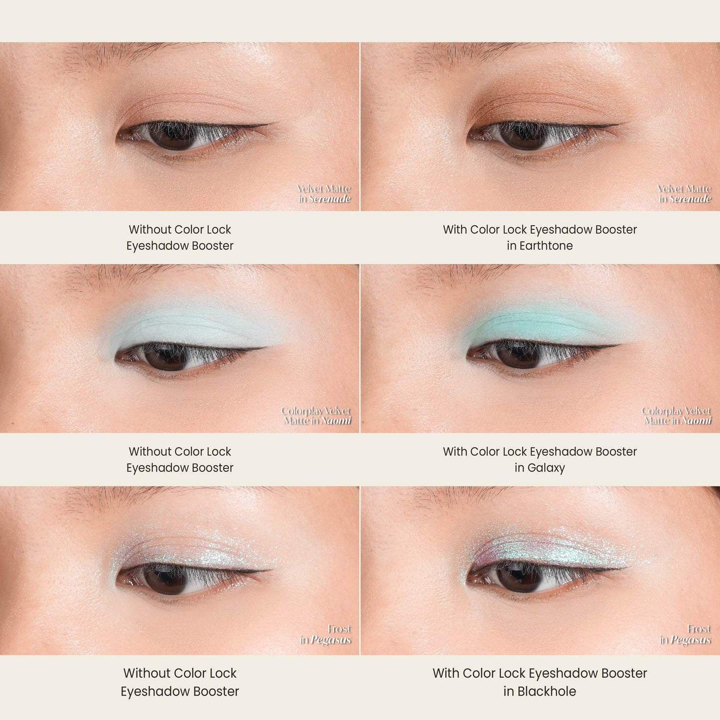 Face Card Color Lock Eyeshadow Booster