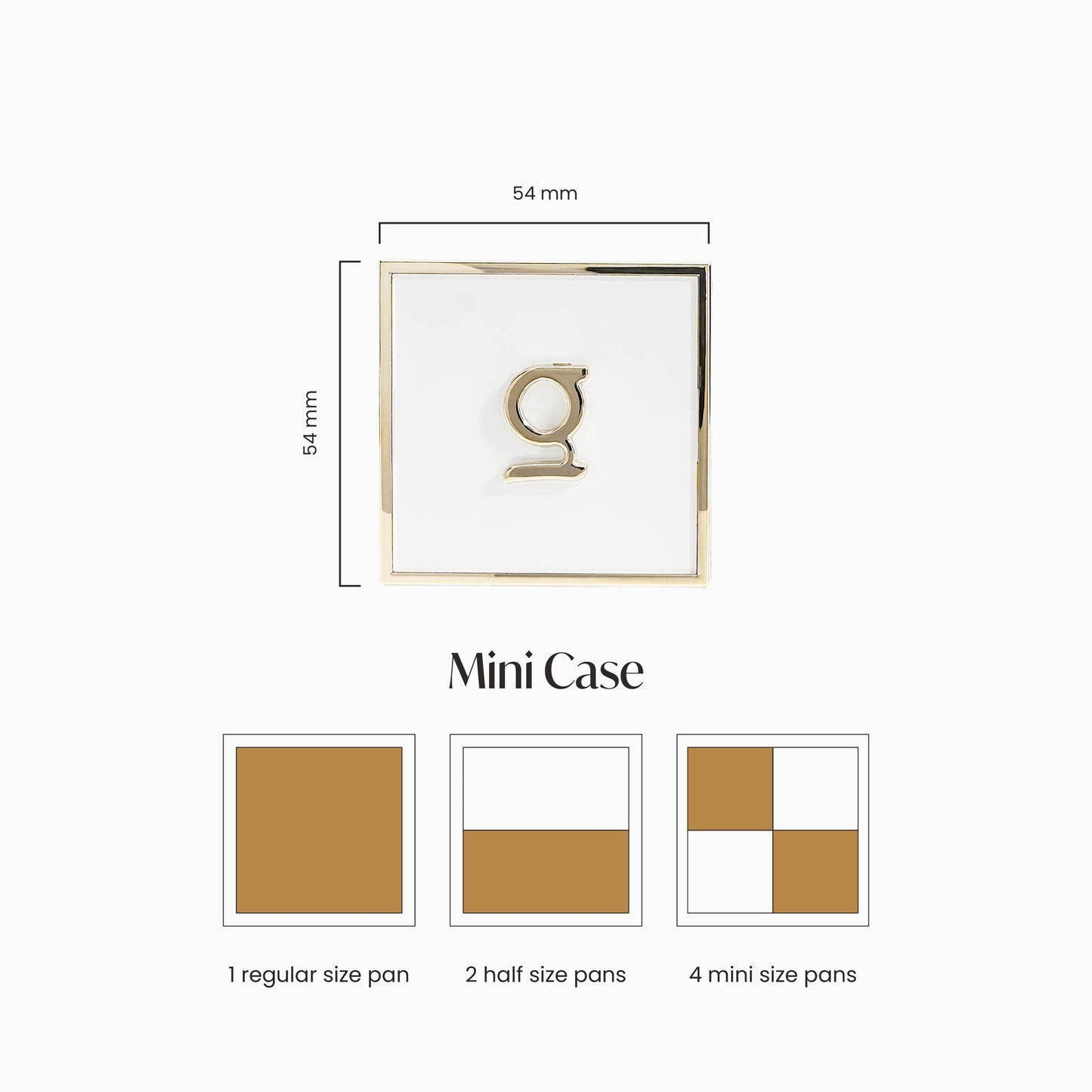 GRWM Cosmetics Face Card Customizable Palette Case