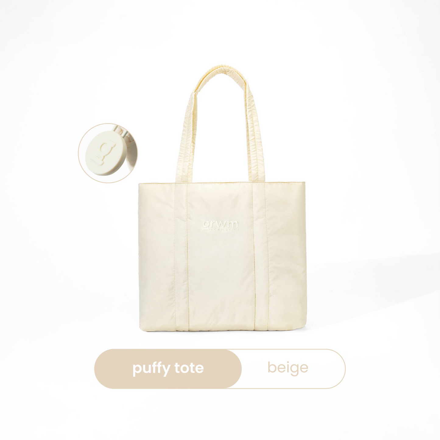 Goal-getter's Puffy Tote & Puffy Pouch