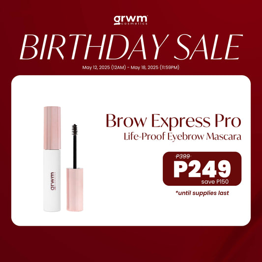 GRWM Cosmetics Brow Express Pro - Life-Proof Eyebrow Mascara