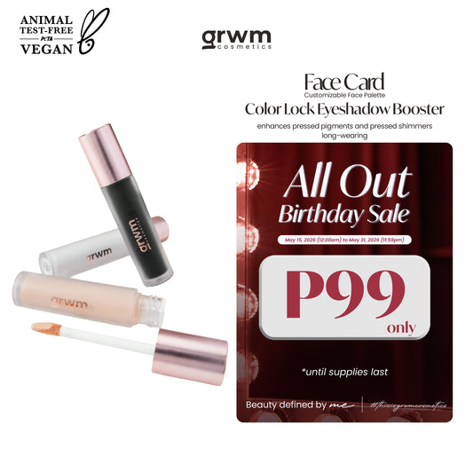 GRWM Cosmetics Face Card Shadowplay - Color Lock Eyeshadow Booster