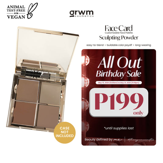 GRWM Cosmetics Face Card Sculpting Powder [CASE NOT INCLUDED]