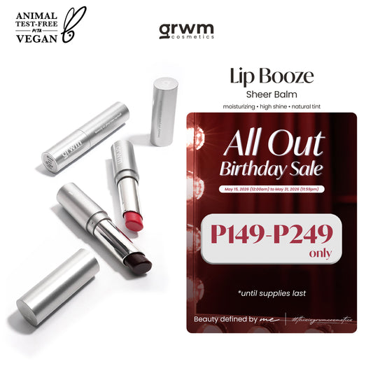 GRWM Cosmetics Lip Booze - Tinted Sheer Balm