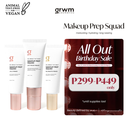 GRWM Cosmetics Makeup Prep Squad Primer