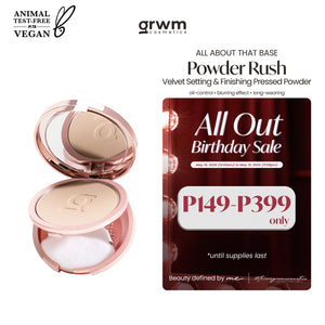 GRWM Cosmetics Powder Rush - Velvet Setting & Finishing Pressed Powder