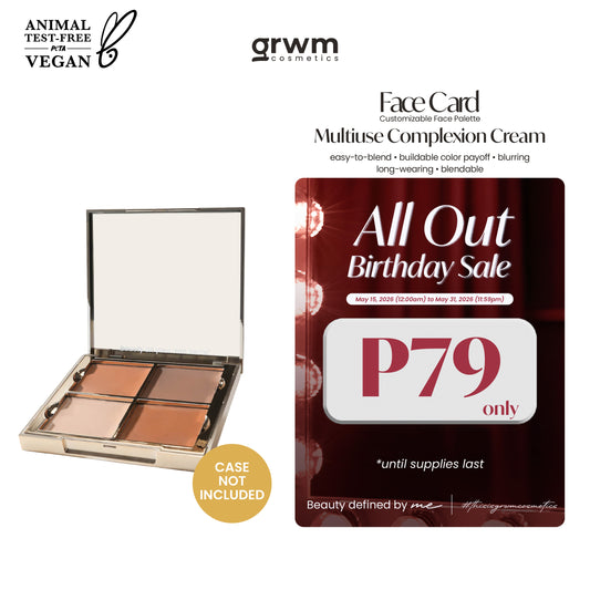 GRWM Cosmetics Face Card Multiuse Complexion Cream [CASE NOT INCLUDED]