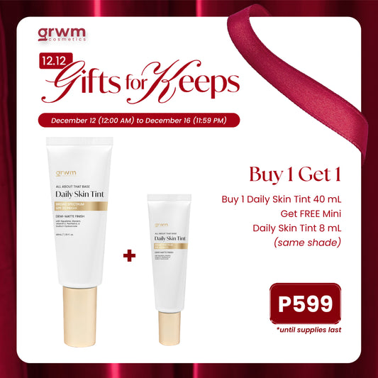 GRWM Cosmetics Daily Skin Tint Broad Spectrum SPF 30 PA +++