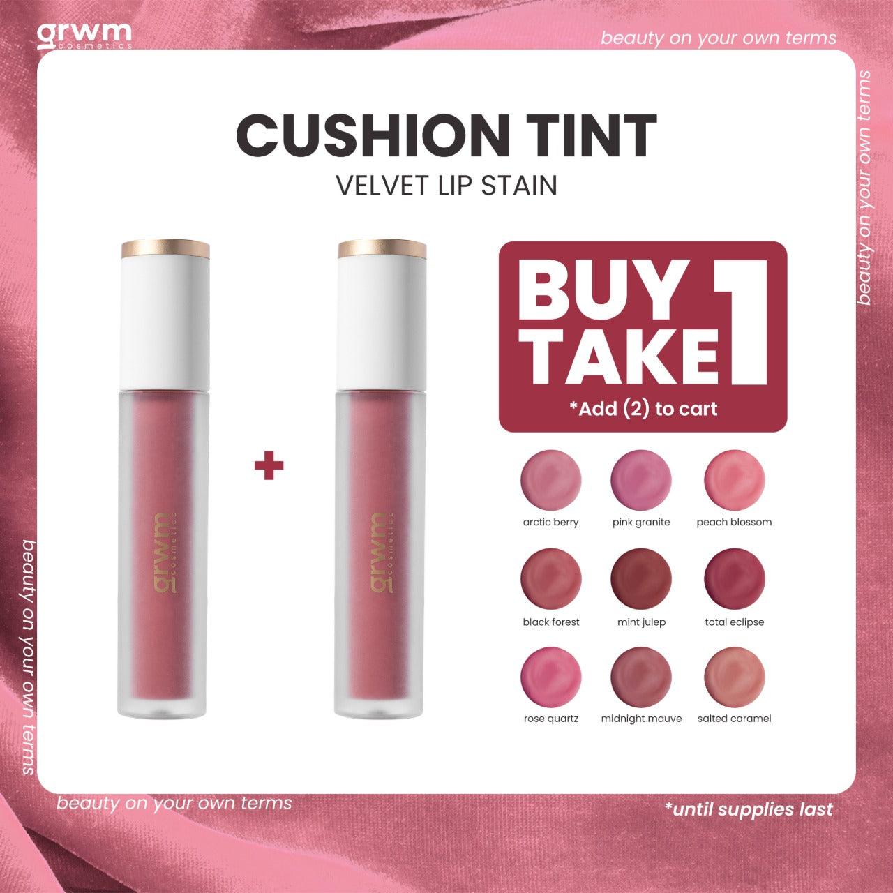 GRWM Cosmetics Cushion Tint - Velvet Lip Stain