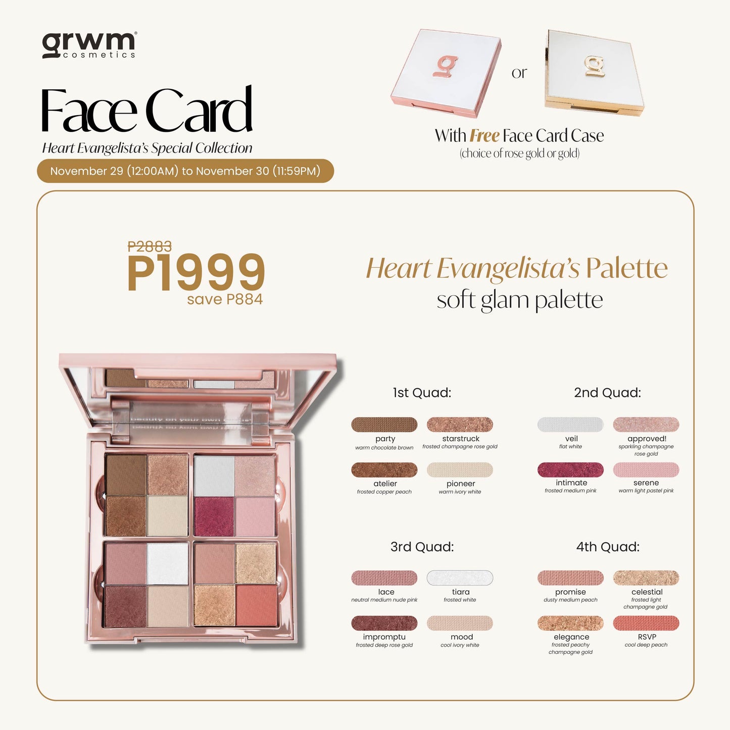 Face Card - Heart Evangelista's Special Collection