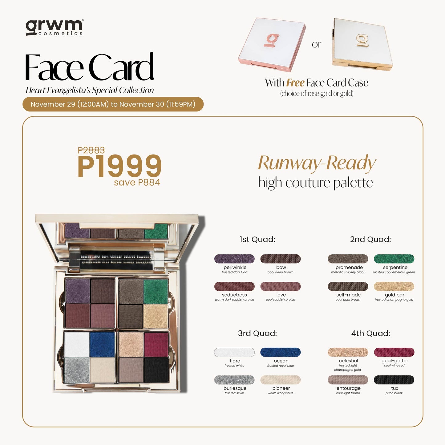 Face Card - Heart Evangelista's Special Collection