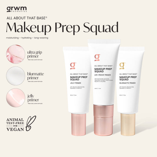 GRWM Cosmetics Makeup Prep Squad Primer