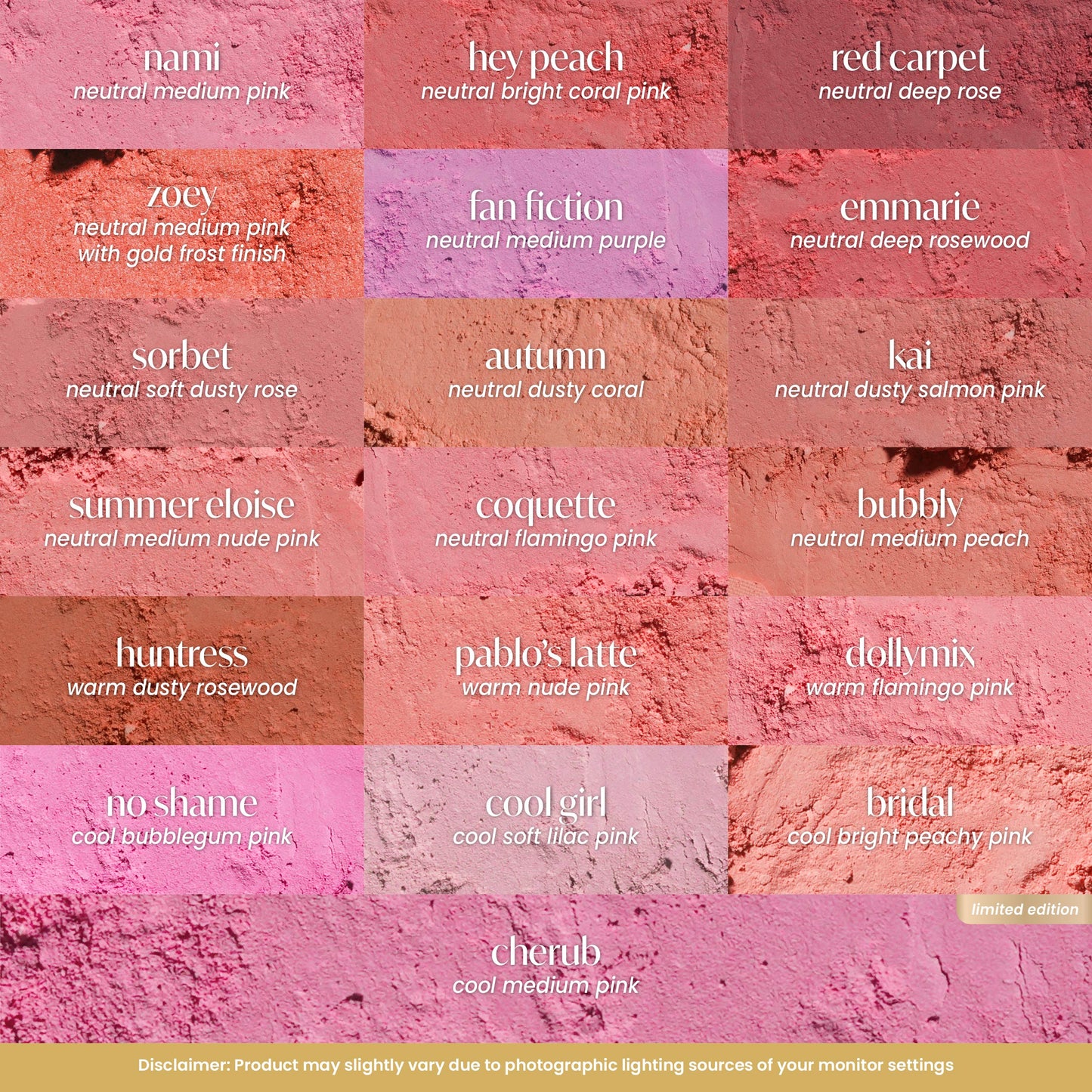 GRWM Cosmetics Face Card Royal Flush Powder Blush [CASE NOT INCLUDED]