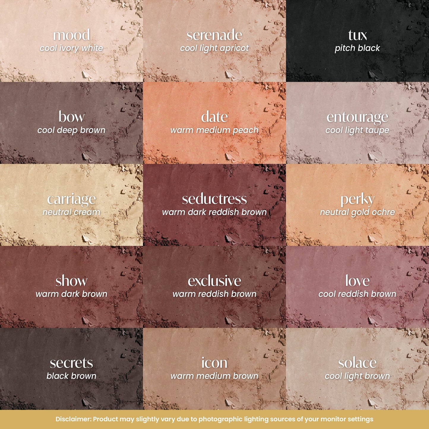 GRWM Cosmetics Face Card Shadowplay - Velvet Matte Eyeshadow [CASE NOT INCLUDED]