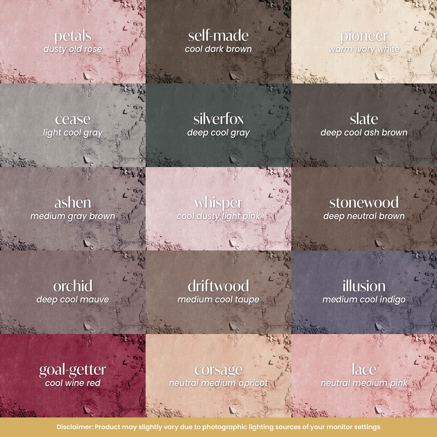 GRWM Cosmetics Face Card Shadowplay - Velvet Matte Eyeshadow [CASE NOT INCLUDED]