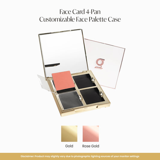 GRWM Cosmetics Face Card Customizable Palette Case