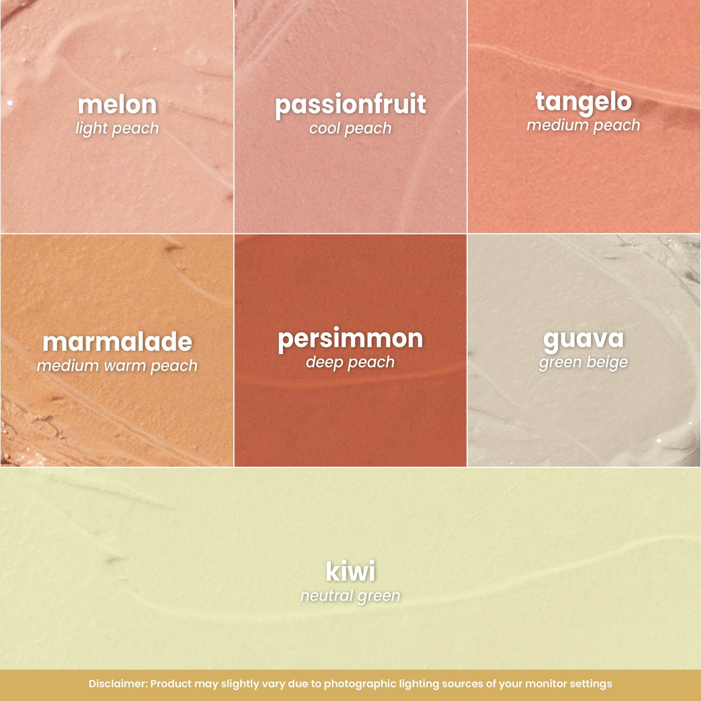 GRWM Cosmetics Face Card Multiuse Color Correcting Cream [CASE NOT INCLUDED]