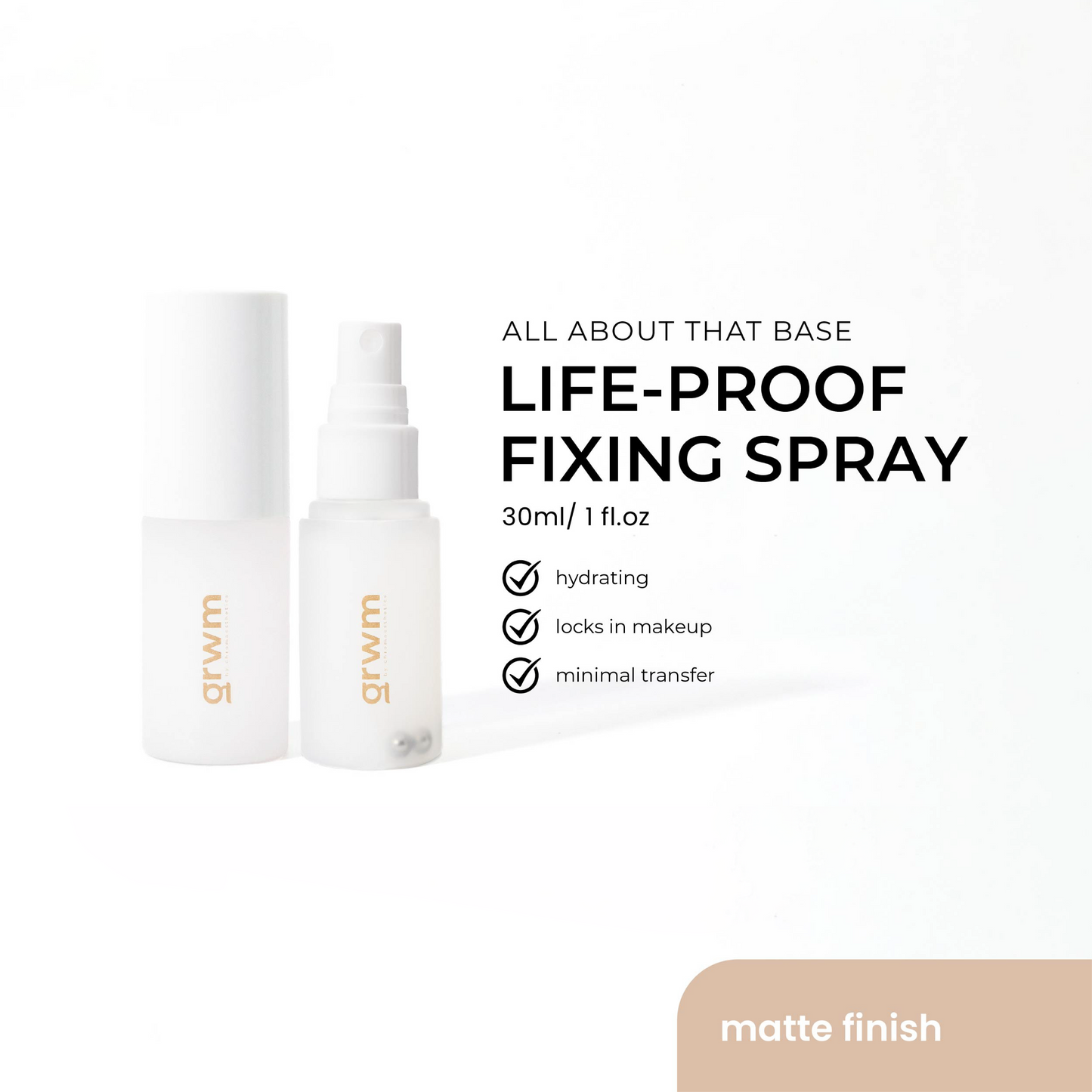 Life-Proof Fixing Spray - Matte