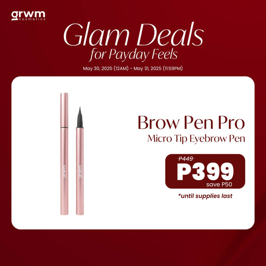 GRWM Cosmetics Brow Pen Pro - Micro Tip Eyebrow Pen