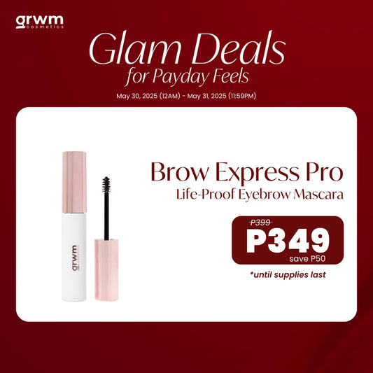 GRWM Cosmetics Brow Express Pro - Life-Proof Eyebrow Mascara
