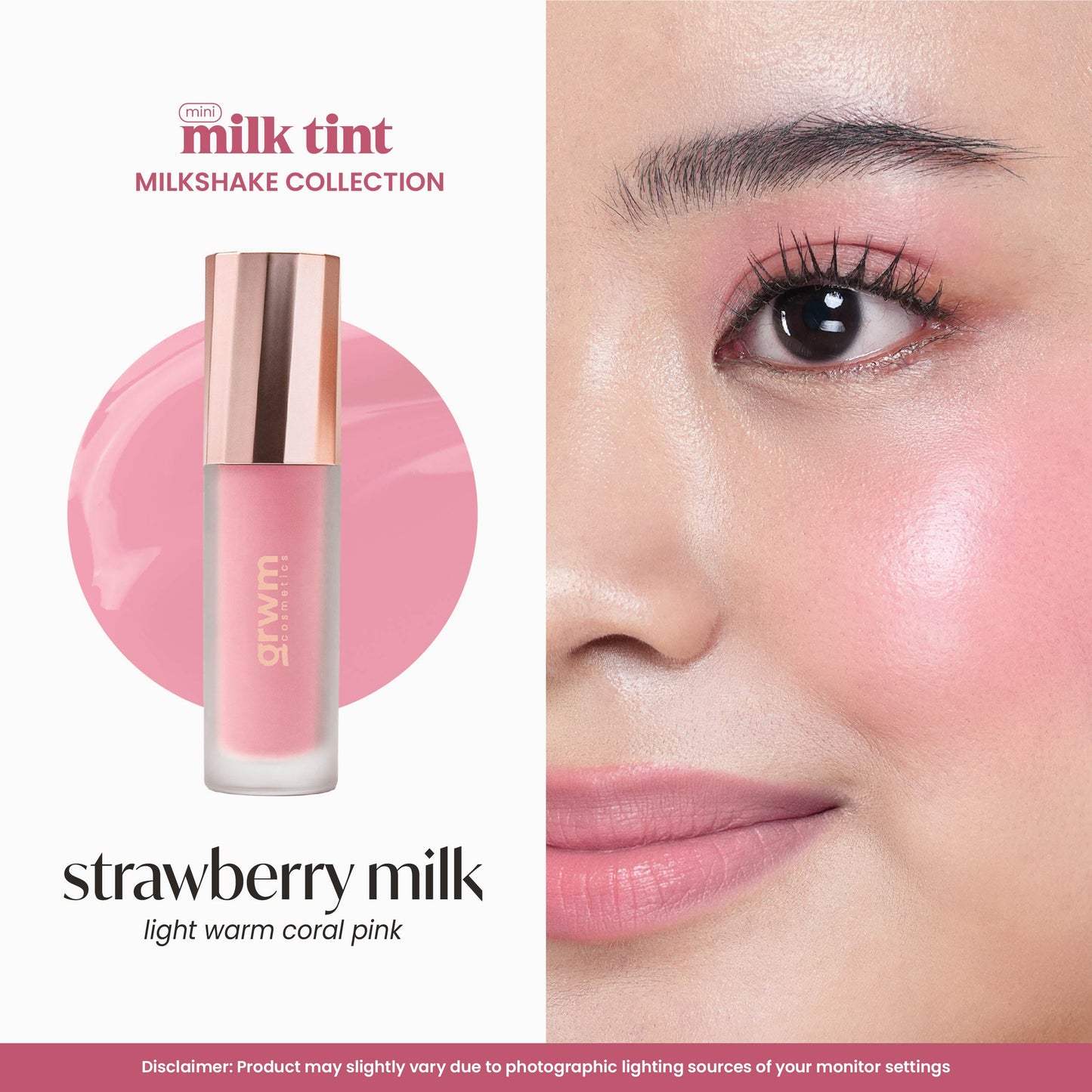 GRWM Cosmetics MINI Milk Tint - Multiuse Creamy Tint