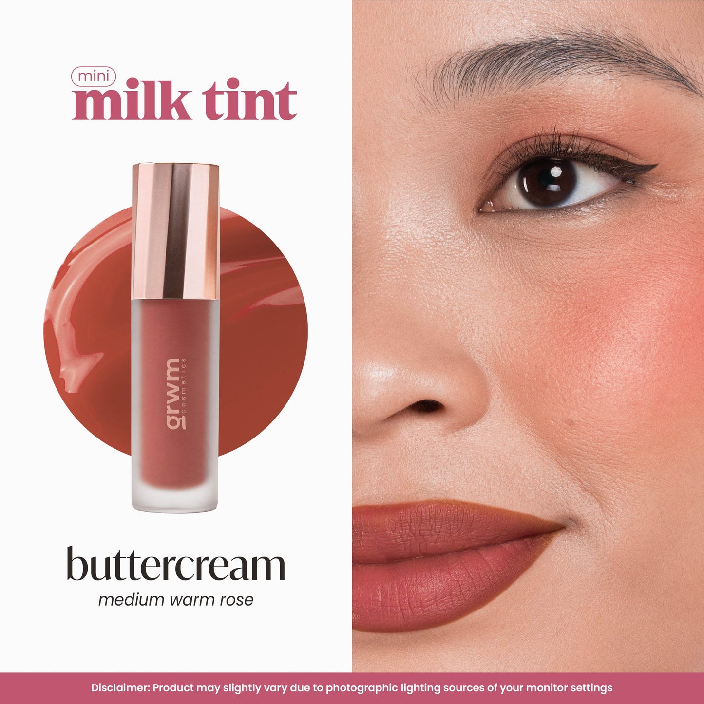 GRWM Cosmetics MINI Milk Tint - Multiuse Creamy Tint