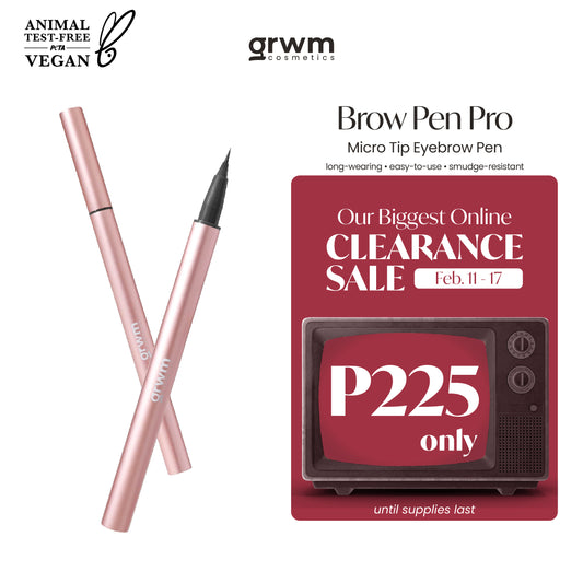 GRWM Cosmetics Brow Pen Pro - Micro Tip Eyebrow Pen