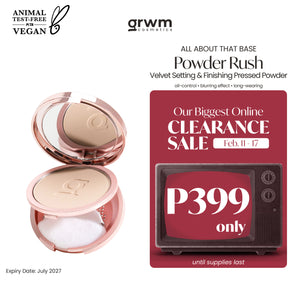 GRWM Cosmetics Powder Rush - Velvet Setting & Finishing Pressed Powder
