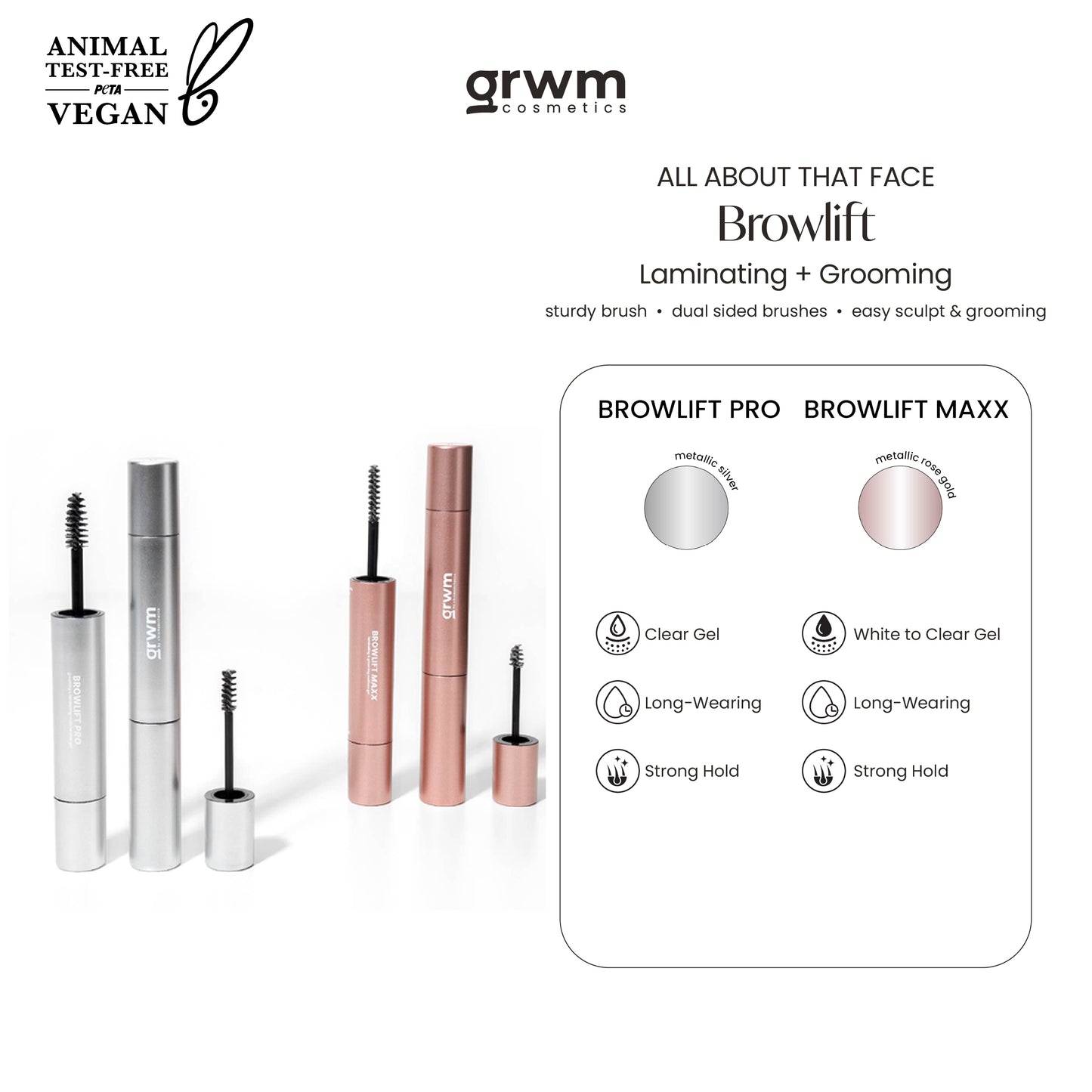 GRWM Cosmetics Browlift - Multiuse Brow Gel