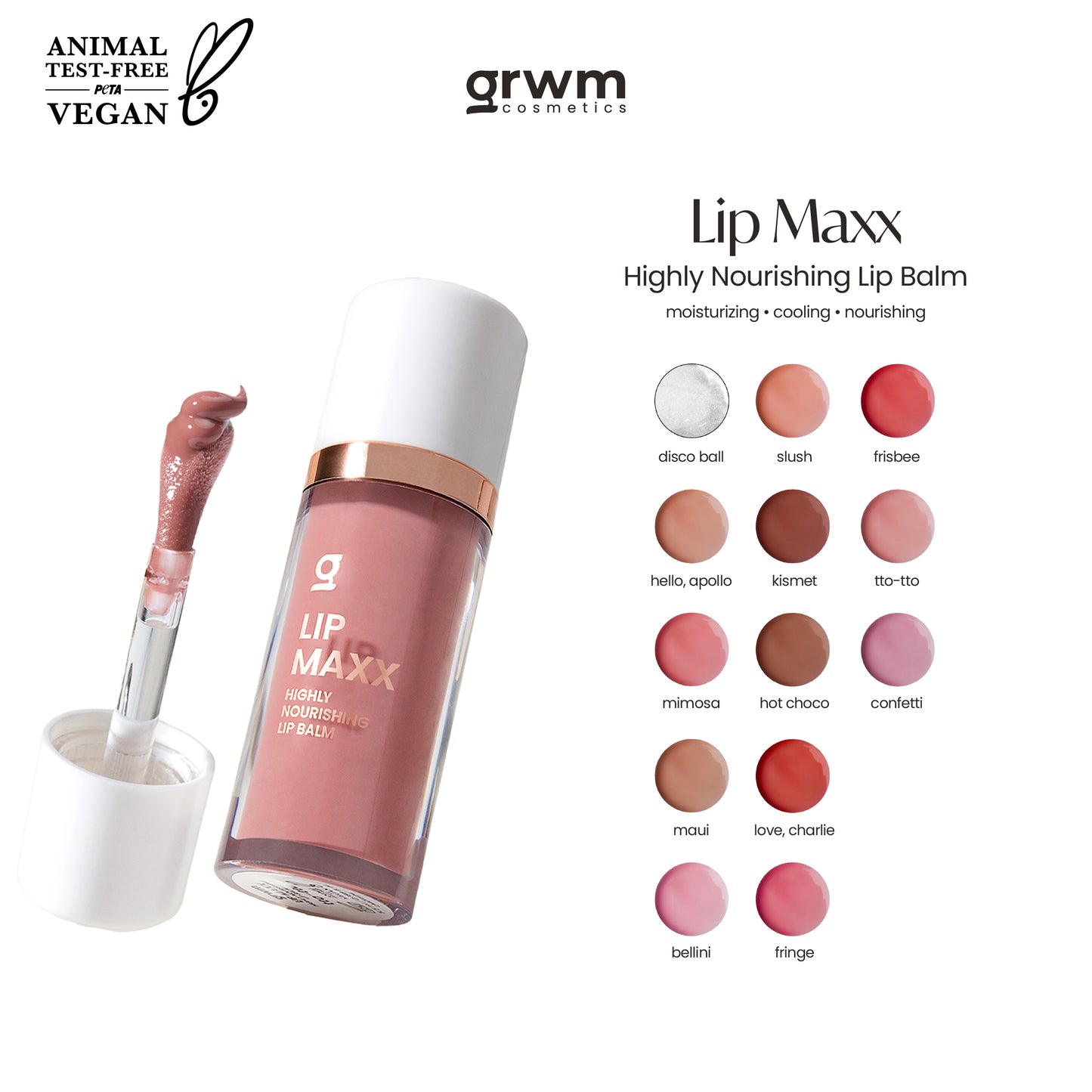 GRWM Cosmetics Lip Maxx - Highly Nourishing Lip Balm