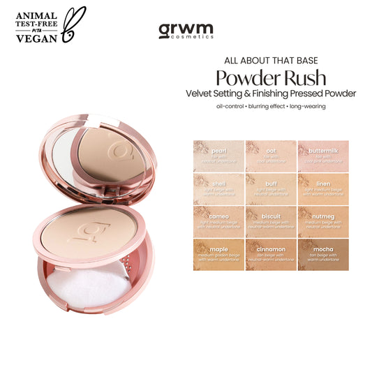 GRWM Cosmetics Powder Rush - Velvet Setting & Finishing Pressed Powder