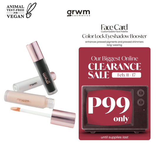 GRWM Cosmetics Face Card Shadowplay - Color Lock Eyeshadow Booster