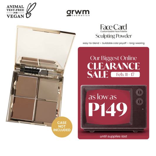 GRWM Cosmetics Face Card Sculpting Powder [CASE NOT INCLUDED]