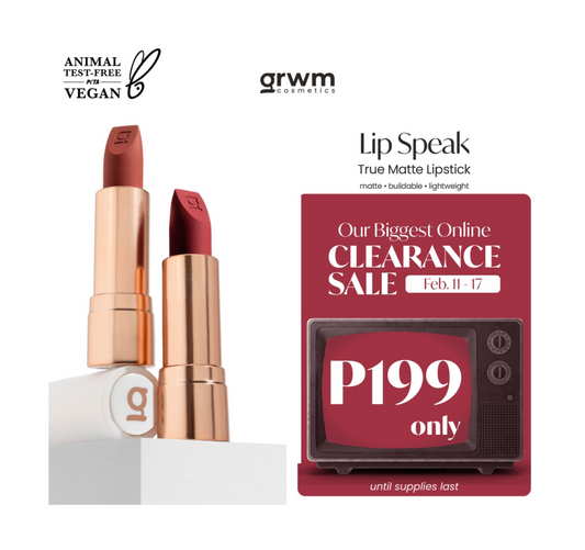 GRWM Cosmetics Lip Speak - True Matte Lipstick