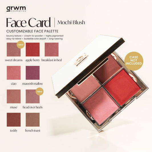 GRWM Cosmetics Face Card Mochi Blush [CASE NOT INCLUDED]