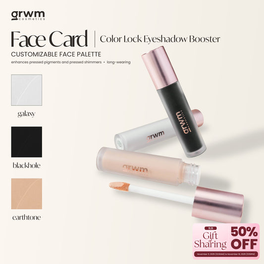 GRWM Cosmetics Face Card Shadowplay - Color Lock Eyeshadow Booster