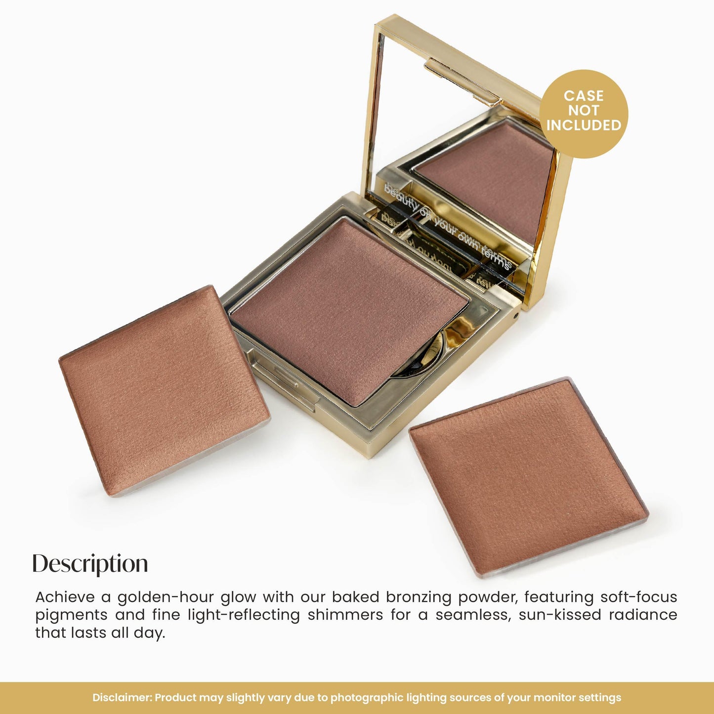 [Limited Edition] GRWM Cosmetics Holiday Collection Baked Bronzing Powder