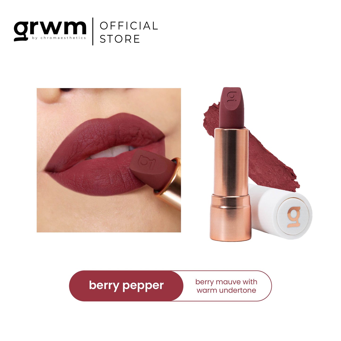 GRWM Cosmetics Lip Speak - True Matte Lipstick